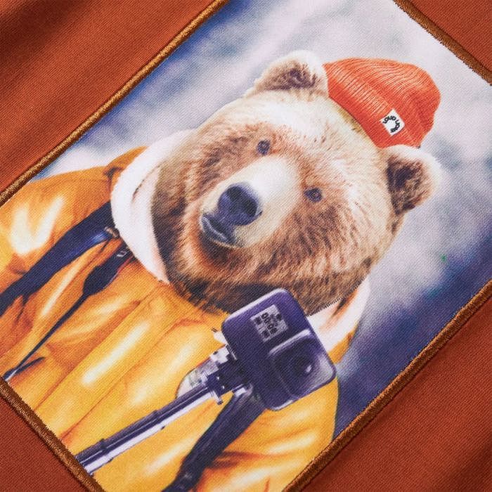 Children's Long-sleeved T-shirt Burnt Orange 92/104/116/128/140