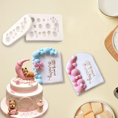 YOMDID 3D Bubble Silicone Mold Cake Tool Semi Circular Sphere Chocolate Dessert Mould Cookie Mold Decoration Kitchen Accessories