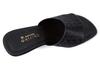Mule Sandals Made In Japan Office Signature Wedge Sole Black Size M [Akiriko] Approx. 7.5cm