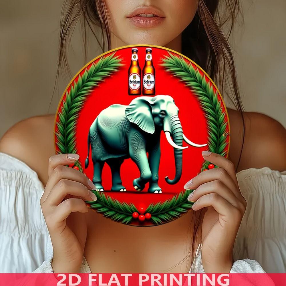 Metal Tin Sign Retro Art 20x20cm Home Wall Decor