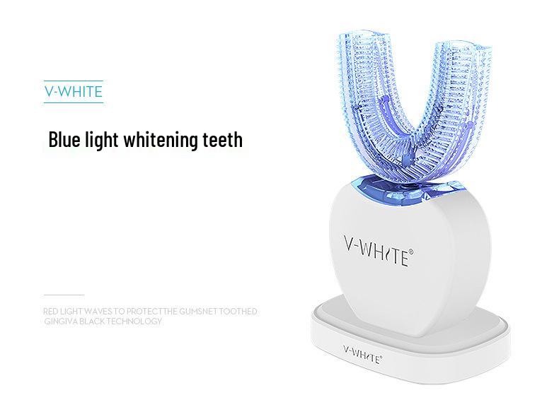 V-WHITE U-shaped Automatic Electric Toothbrush for Adults - Whitening Oral Care Brush