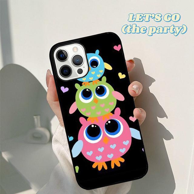 Autumu Owl bird clockwork pretty steampunk Phone Case Cover for iPhone 17 Air 16 16e 15 12 11 13 14 Pro Max Plus