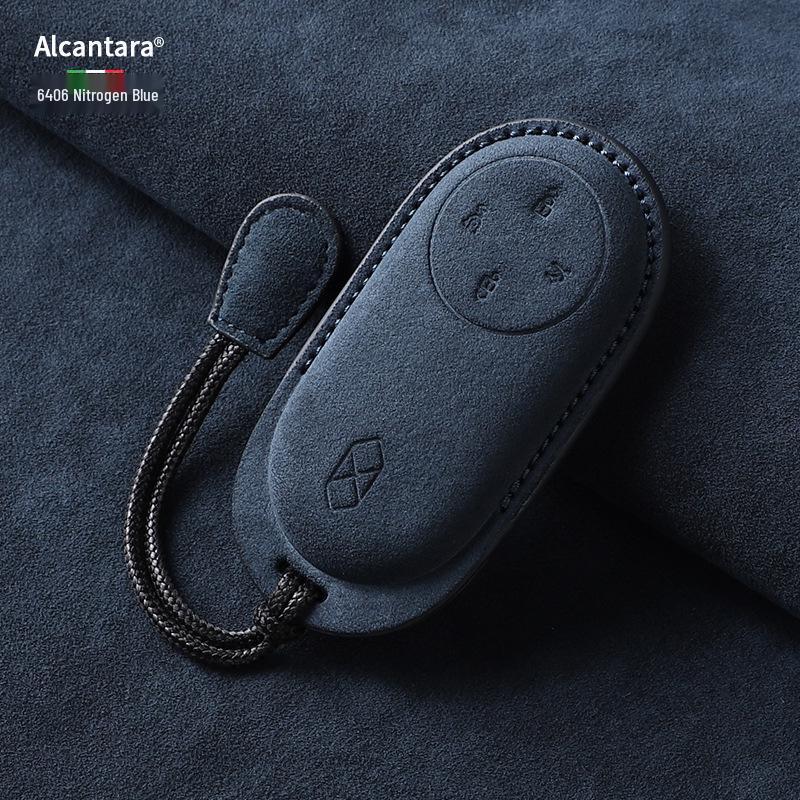 2026 Luxeed R7 Key Case: Suede S7/M8 Protective Shell with Full Coverage & Buckle