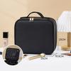 Portable LED Large Makeup Box Travel Cosmetic Case Lady Water Resistant Durable Zipper Custom Logo Detachable Jewelry Box