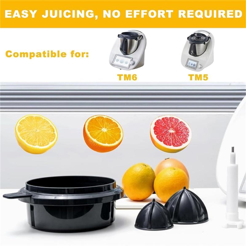 Juicing Attachment Juicing Machine Part Orange Juice Attachment Plastic Juicing Accessories for TM5/TM6