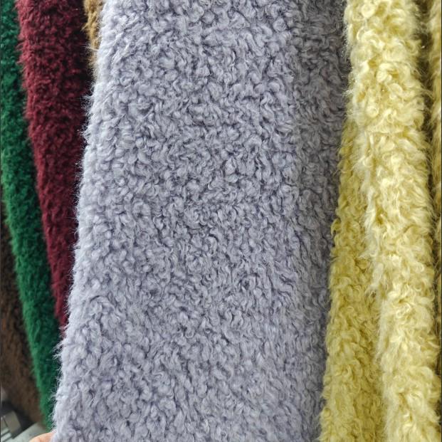 Yinuosha Lamb Fleece Plush Fabric for Shoes, Luggage & Clothing