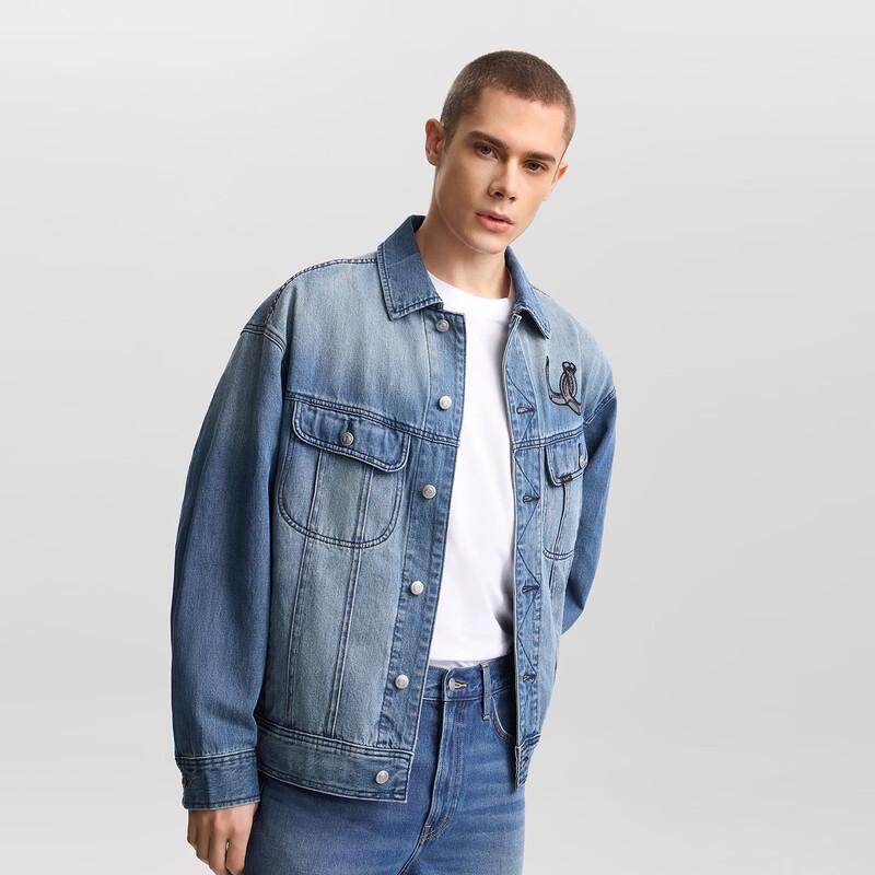 Lee Men's 101J Embroidered Rider Jacket - Year of the Horse Limited Edition