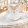 Angel Wing Jewelry Tray, 3D Printed Wings Trinket Holder Dish, Decorative Vanity Organizer Plate for Earrings, Rings, Small Items