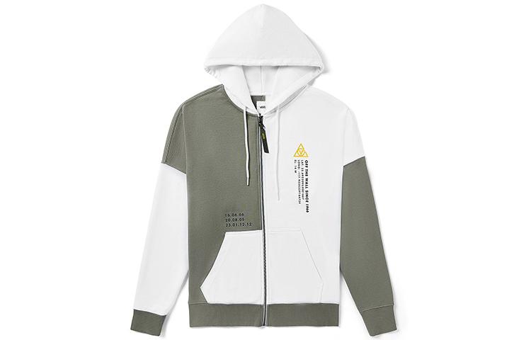 Vans Sweatshirts Unisex Ecru Hooded Moderate Cardigan VN0A4RBMFS8 XL