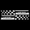 2PCS Car Styling Column Decals Window B Pillars Decorative Stickers For Honda Fit Civic Jazz CITY Accord CR-Z VTEC Vezel Insight