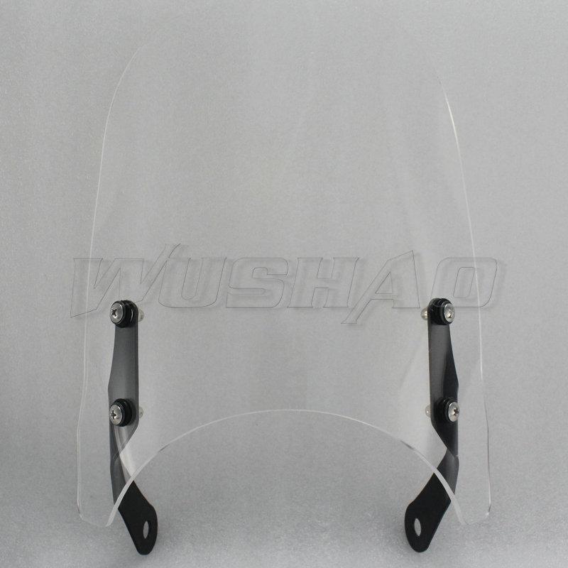 Windshield  For 1993 - 2017 Honda CBF600 CBF 600 CBF500 CBF250 250  CB500 CB 500 Twin Windscreen Screen Bracket Headlight Mount