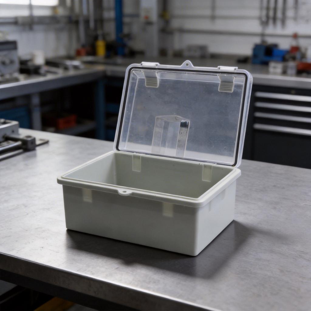 IP66-klassifizierte transparente Anschlussdose mit klarem Deckel, ABS-Konstruktion, 220 x 170 x 110 mm, für elektrische Verdrahtungsanforderungen