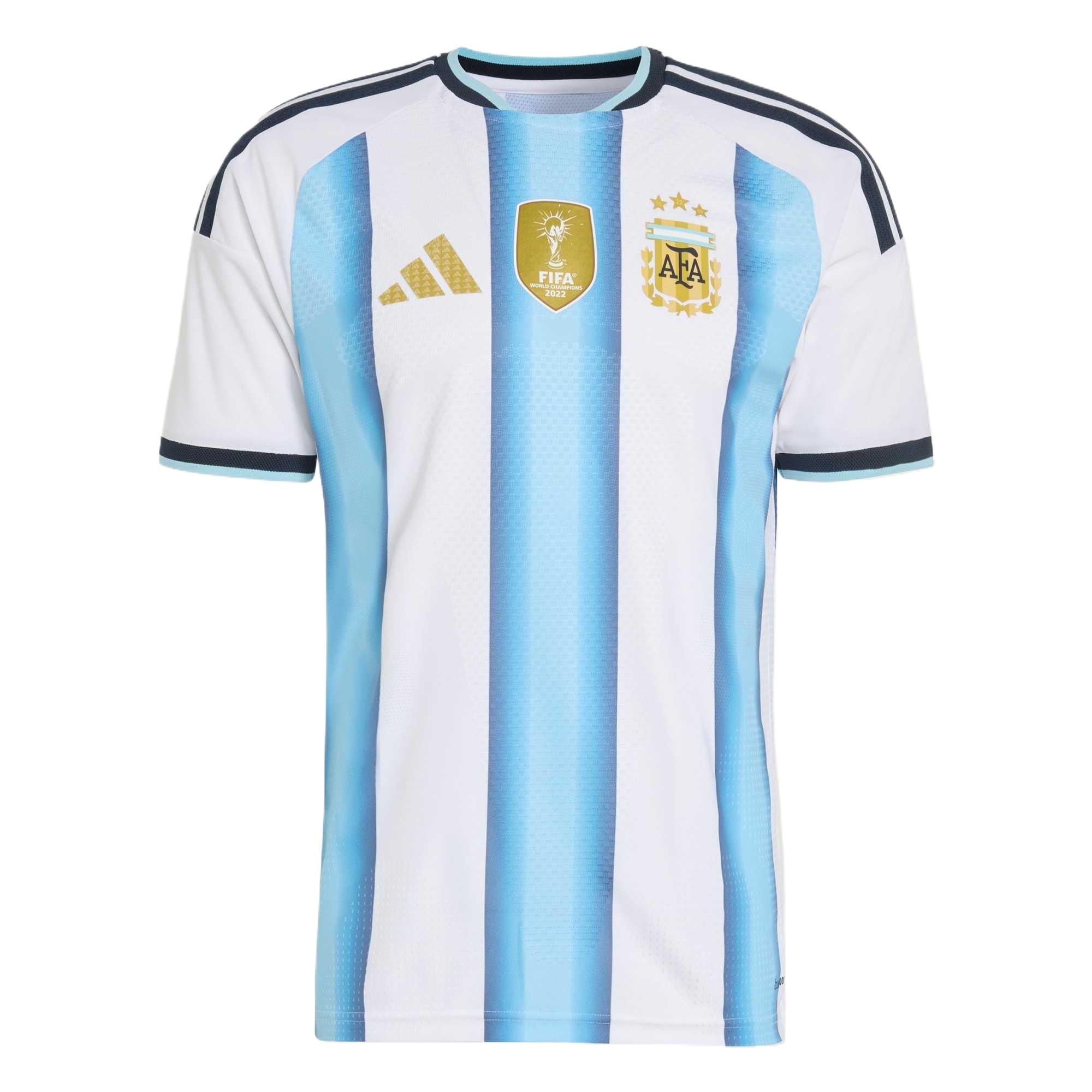 adidas Argentina 26 Home Authentic Jersey  White Icey Blue Light Blue  Men s JM5897 XL