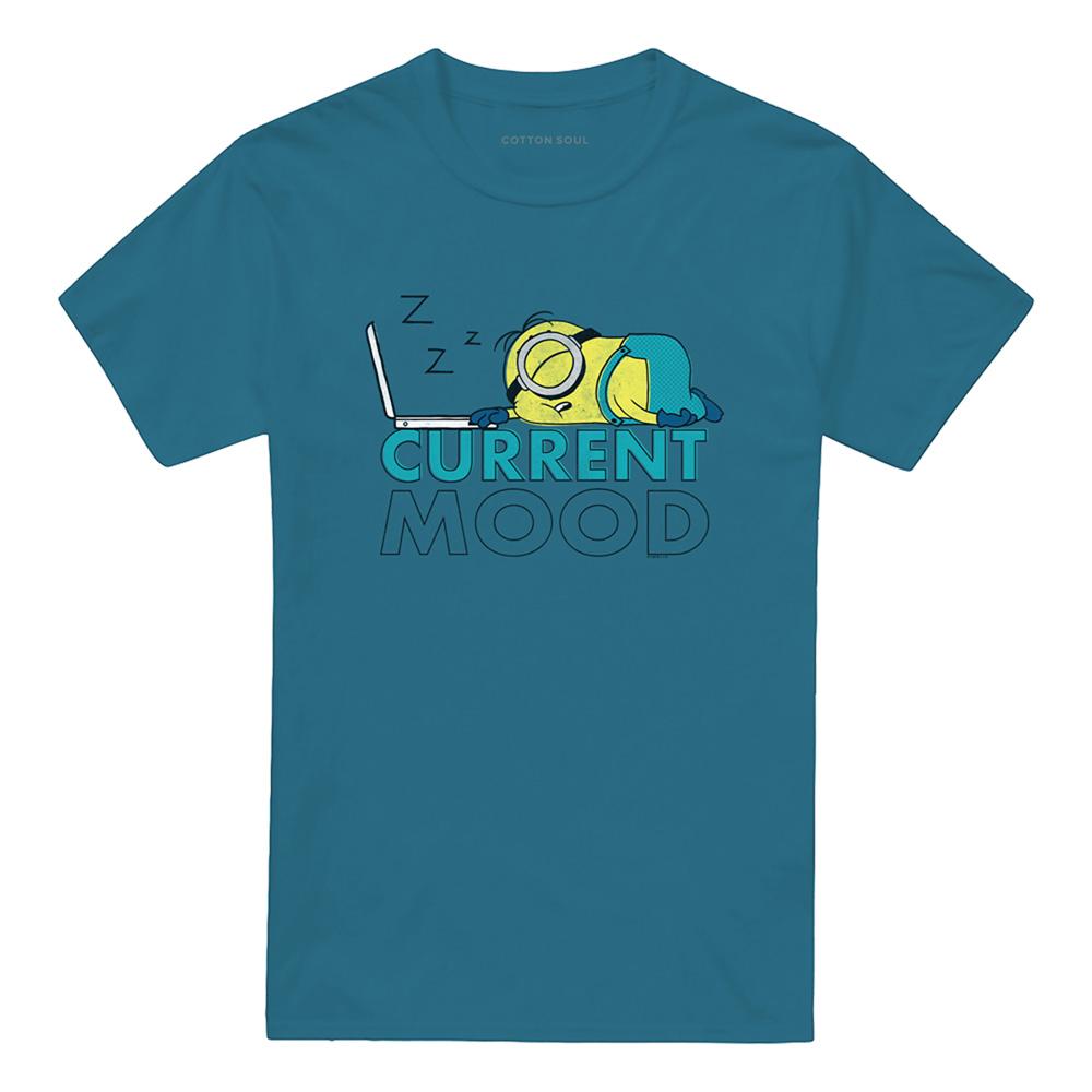 DESPICABLE ME Camiseta Unissex para Adulto Humor de Segunda-feira Minions