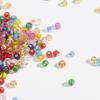 Transparent Silver-Lined Glass Seed Beads - DIY Accessories for Bracelets & Phone Chains