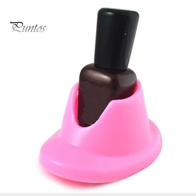 Nagellack-Flaschenhalter, rutschfester Kunststoff-Nagellack-Flaschenhalter, auslaufsicherer Gel-Nagellack-Ausstellungsständer, Maniküre-Zubehör für den Heimgebrauch