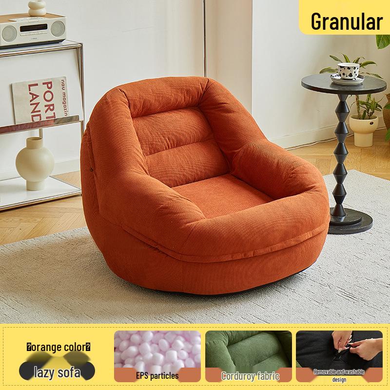 Compact Tatami Balcony Stool: Convertible Sleeper & Lounge Nest