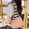 Lychee Pattern Armpit Bag Lis Hand Soft Fabric Women's Bag Premium Shoulder Bag