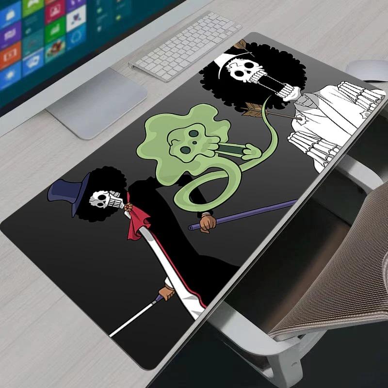 Gaming Mouse Pad Gamer Home Computer HD Mousepad XXL One Piece Brook Keyboard Pad Carpet NonSlip Office Mouse Mats for LOL