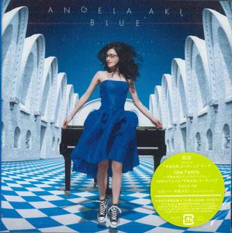 

CD ANGELA AKI - Blue ESCL3940PROMO SONY Japan Obi Japanese Pop/Rock Used