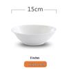Pure White Ceramic 6-inch Multi-use Bowl (80-pack)