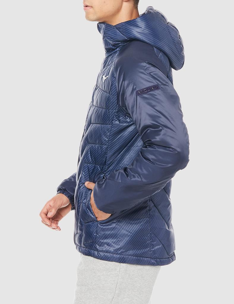 Tréninkové oblečení Tech Fill kabát Udržení tepla Absorpce vlhkosti Odpuzující teplo Odpuzující vodu 32ME2536 Noční modrá S [Mizuno] Pánské