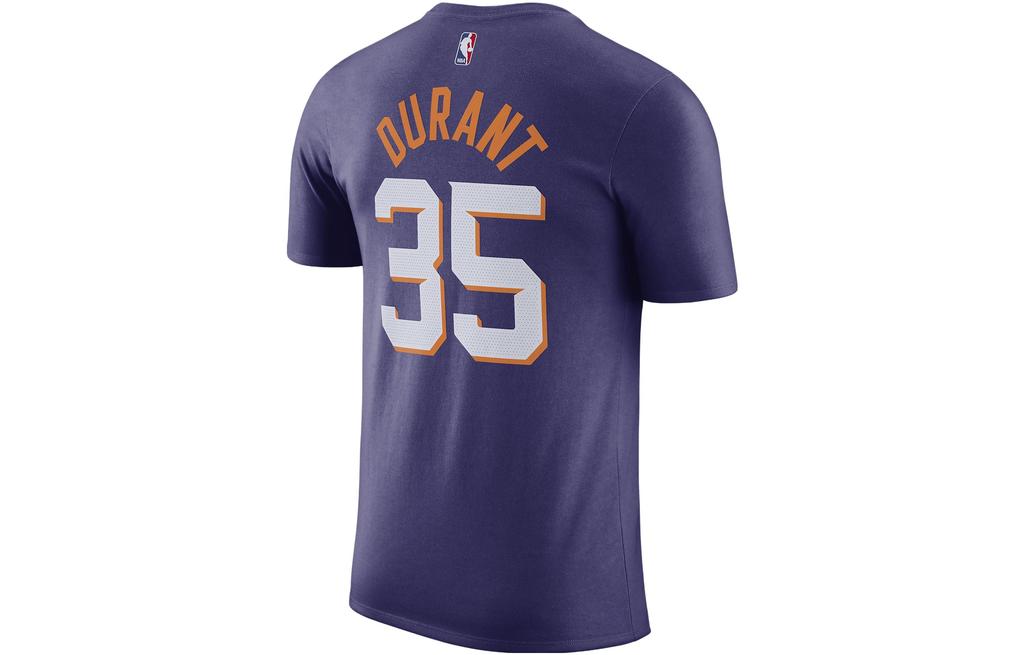 Nike T Shirts Men's Purple Crew Neck Moderate Straight Fit FD9807-573