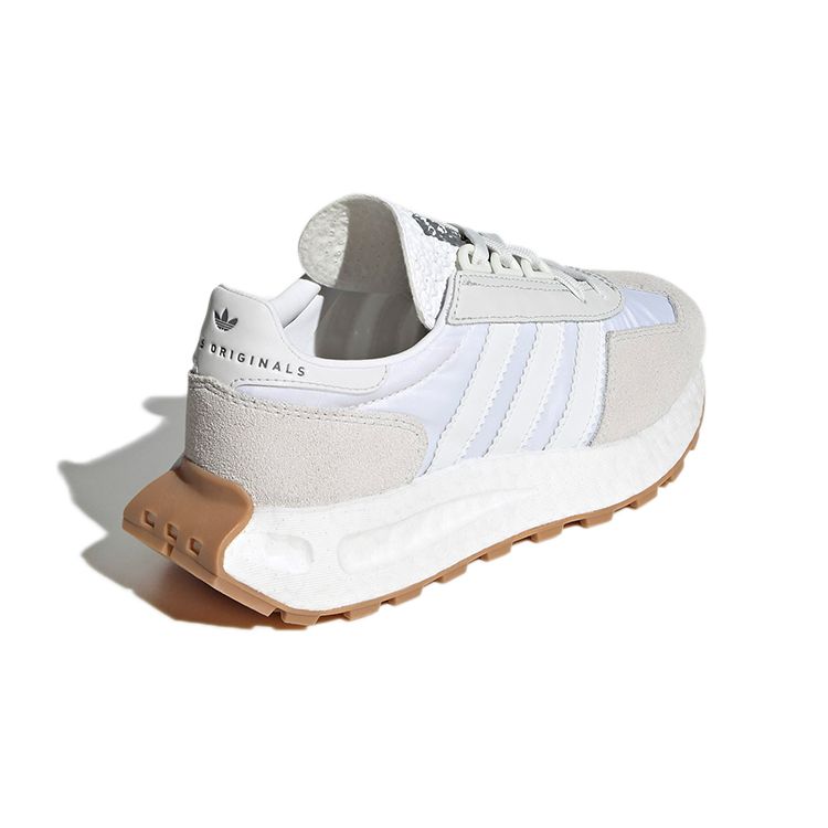 Adidas Retropy E5 J Crystal White Gum Kids Sneakers Cloud-White Grey-Three GW0786