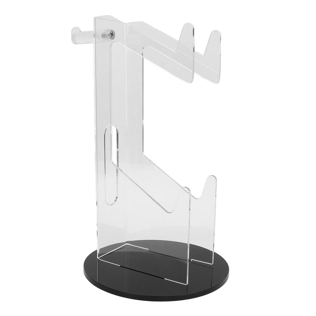 Game Controller Holder Acrylic Stable Space Saving Headset Controller Stand for Desktop Gift