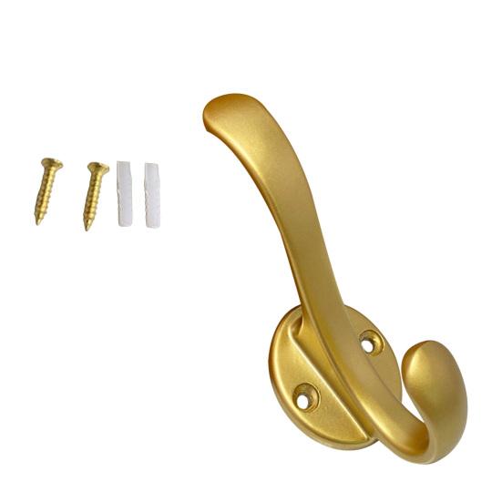 

Coat Hook Corrosion-Resistant Wall Hooks Space Saving Upper And Lower Hooks for Bathroom Kitchen A