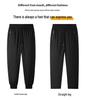 Men's Fleece-Lined Windproof Outdoor Pants with Graphene Knee Pads and Lambswool, Plus Size.