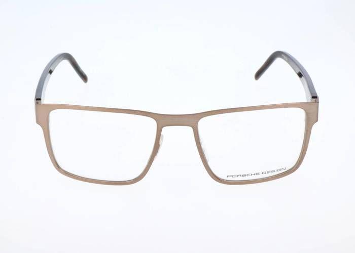 Lunettes de vue - Porsche Design - P-8292 - Métal - Or brossé - Havane foncé