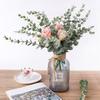 20PCS Artificial Eucalyptus Leaves Greenery Stems With Frost for Vase Home Party Wedding Decoration Outdoor Garden Christmas