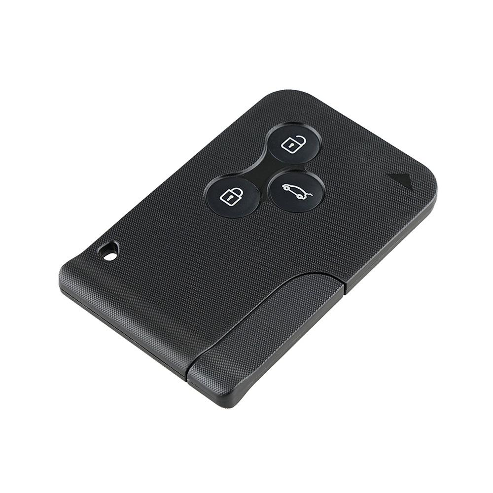 3-button Card Key Shell for Renault Megane 2 Scenic 2 Clio 3