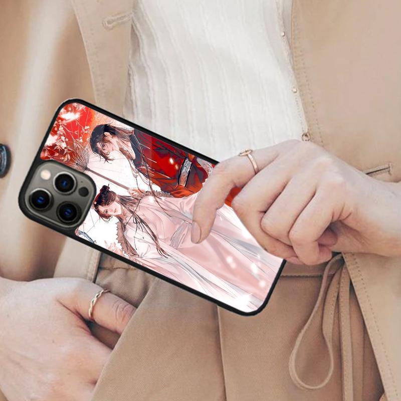 

Небесный чиновник благословляет Магнитный чехол для телефона ДЛЯ APPLE iPhone 17 Air 16 14 13 12 Pro Max 15 Plus Беспроводная зарядка MagSafe Чехол iPhone 14