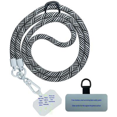 Multifunctional Mobile Phone Lanyard with Crossbody Strap for High-End Cameras - White