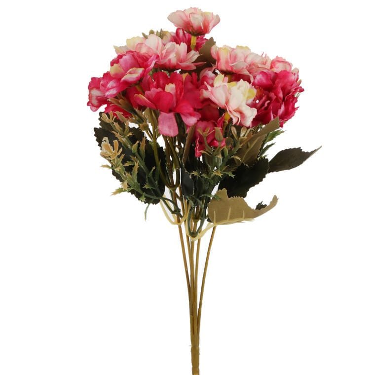Bouquet of 18 Cherry Blossoms 30cm, Dark Pink