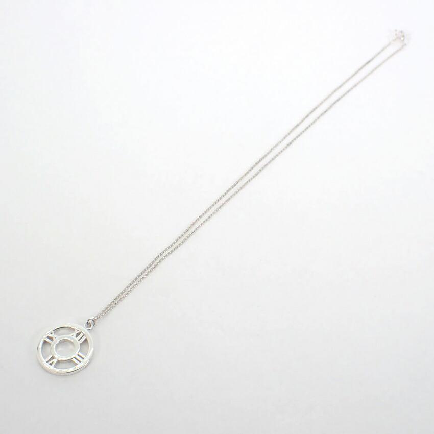 [Used] TIFFANY 925 Open Atlas Medallion Pendant/Necklace/g508-63