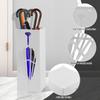Umbrella Holder Metal Free Standing Umbrella Stand Rack Rectangular Multipurpose Indoor Walking Stick Holder for Home Entryway