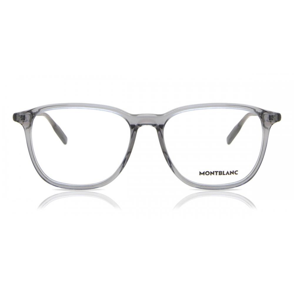 

Mont Blanc Mb0085o 011 Men Eyeglasses Transparent Grey/54