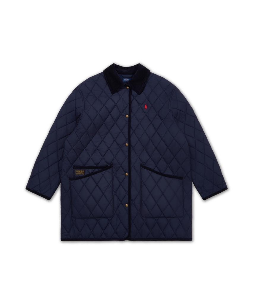 Polo Ralph Lauren Quilted Half Jacket - Navy