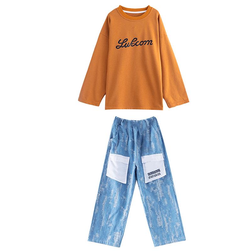 Children's Hip-Hop Fashion: Boys' and Girls' Trendy Streetwear Shirts & Jackets