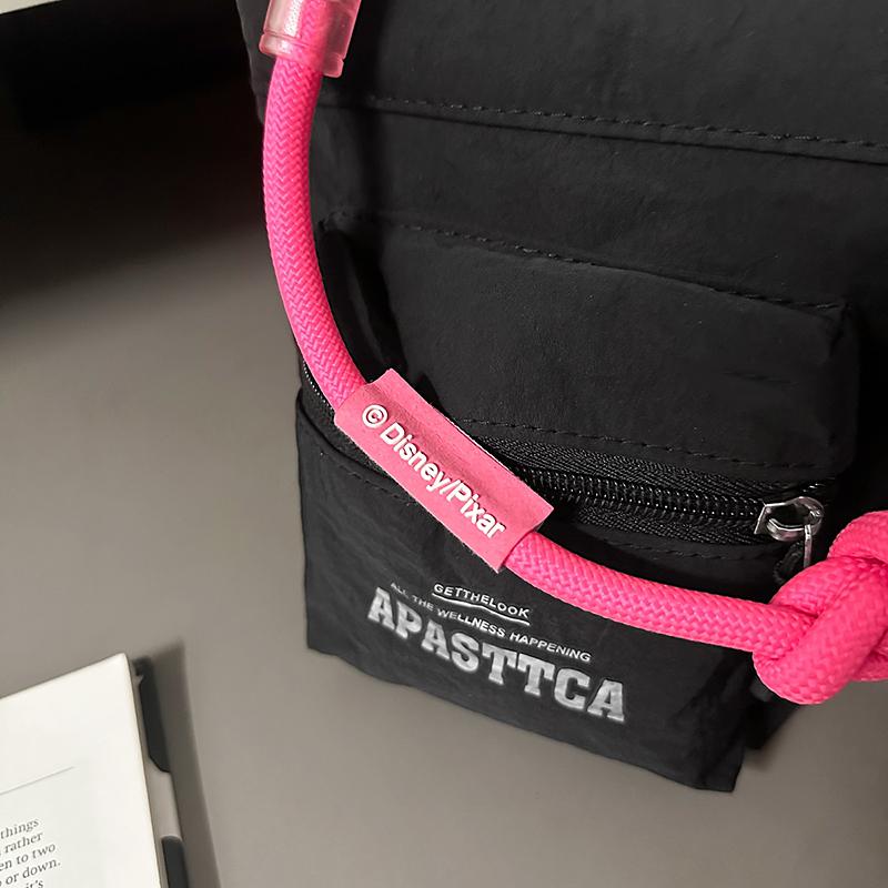 Lightweight Mobile Phone Bag Contrast Shoulder Bag Travel Crossbody Bag