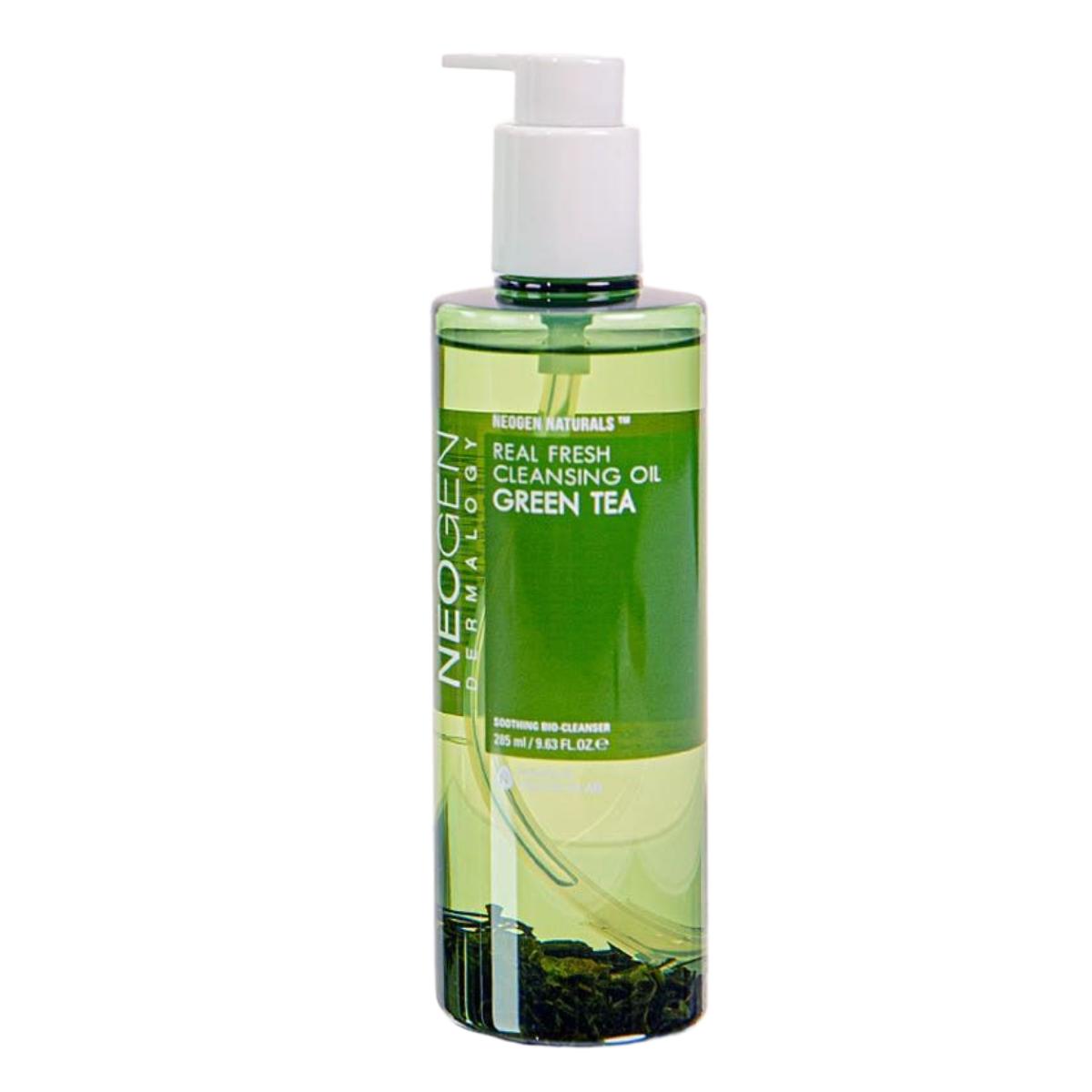 NEOGEN Dermalogy Real Fresh Очищающее масло с зеленым чаем, успокаивающее и очищающее поры, средство для снятия макияжа 285 мл