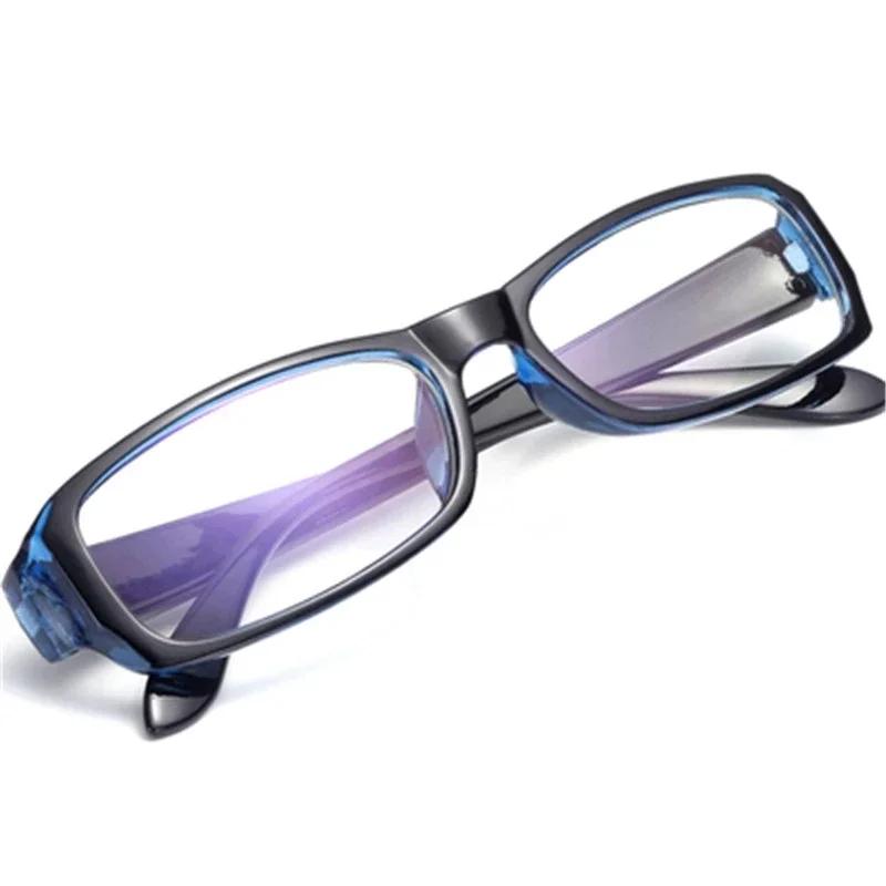 Optical Anti Radiation Spectacle Eyeglass Retro Unisex Anti-blue Light Short-sighted Glasses Vintage Square Frame Myopia Glasses
