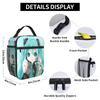 Hatsune Miku Anime Insulated Lunch Bags Cooler Bag Reusable,Lunch Container  Portable Tote Lunch Box Food Storage Bags Beach