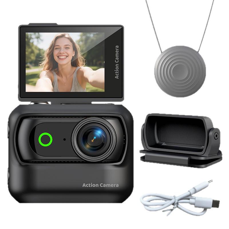 New Hot Thumb Sports Camera: Anti-Shake, Magnetic Mount, WiFi Enabled for Outdoor Cycling