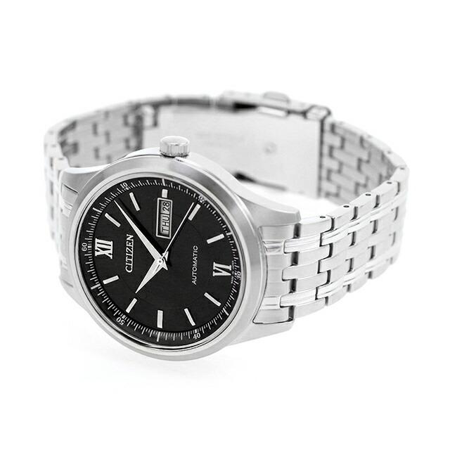 CITIZEN Collection Mechanical Classic Day Date Automatic COLLECTION Made in Japan & Watch, NY4050-62E, Black