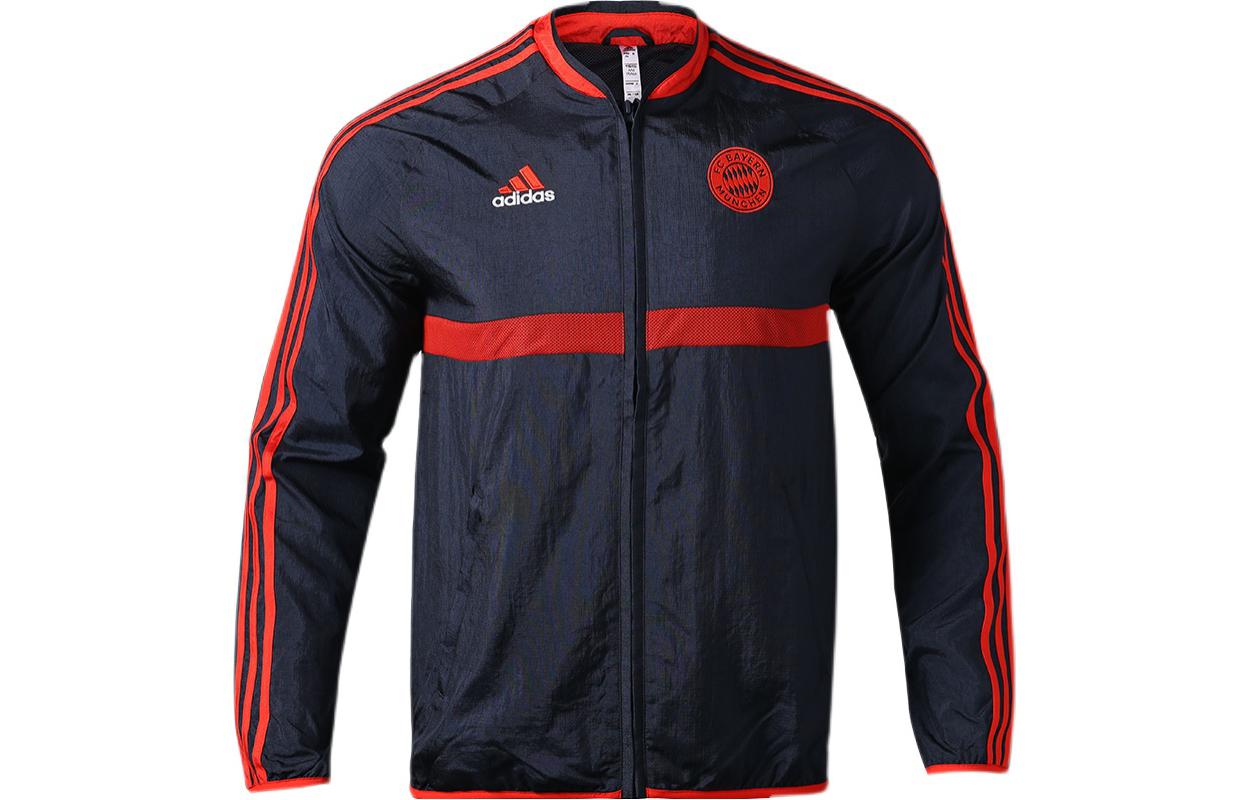 Adidas Jackets Men s Black Crew Neck Moderate Other GR0696 L