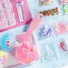 Diy Slime Stress Relief Squeeze Ball Making Kit Glitter Bead Craft Toy For Kids Birthday Party Indoor Handmade Activity Gift